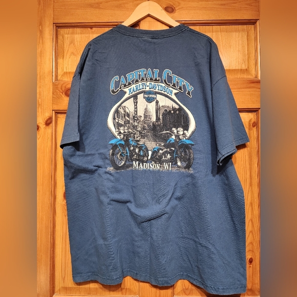 Men's Harley-Davidson Tee, Madison, Wi - Picture 6 of 8